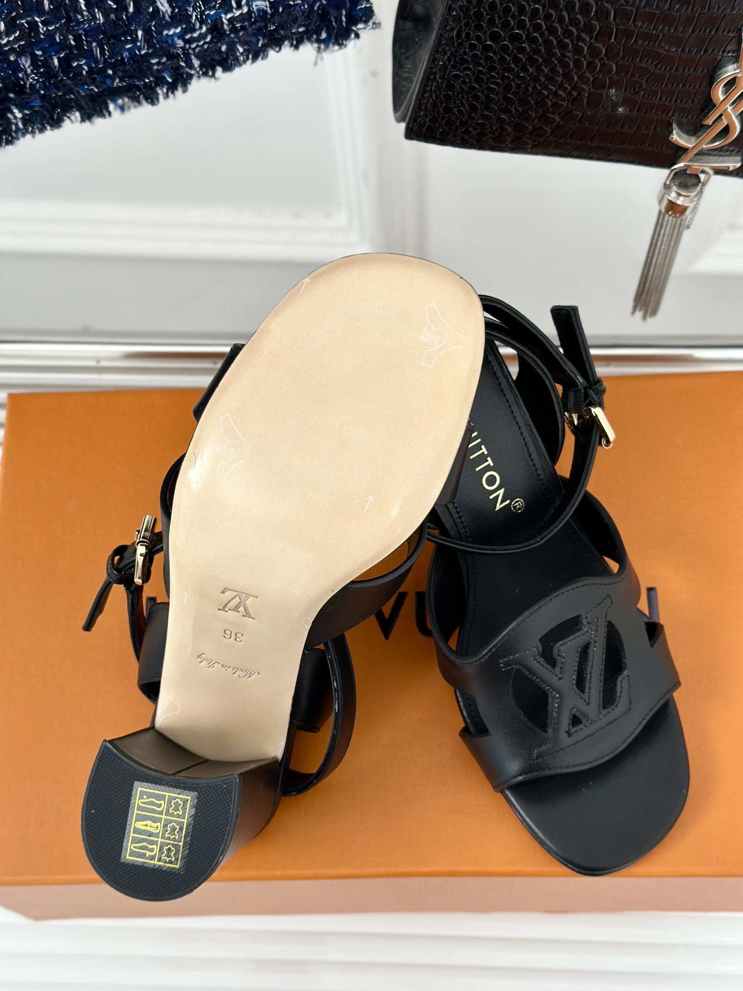 COCO-- 8V 1ACKL8 Calfskin Heel height 4.5cm item:D-X158E3168S